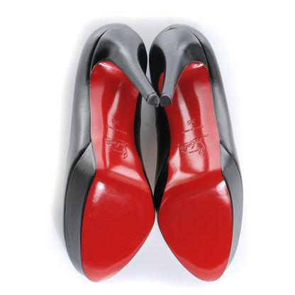 Christian Louboutin Kid Bianca 140 Pumps 35 Black 5 of 6