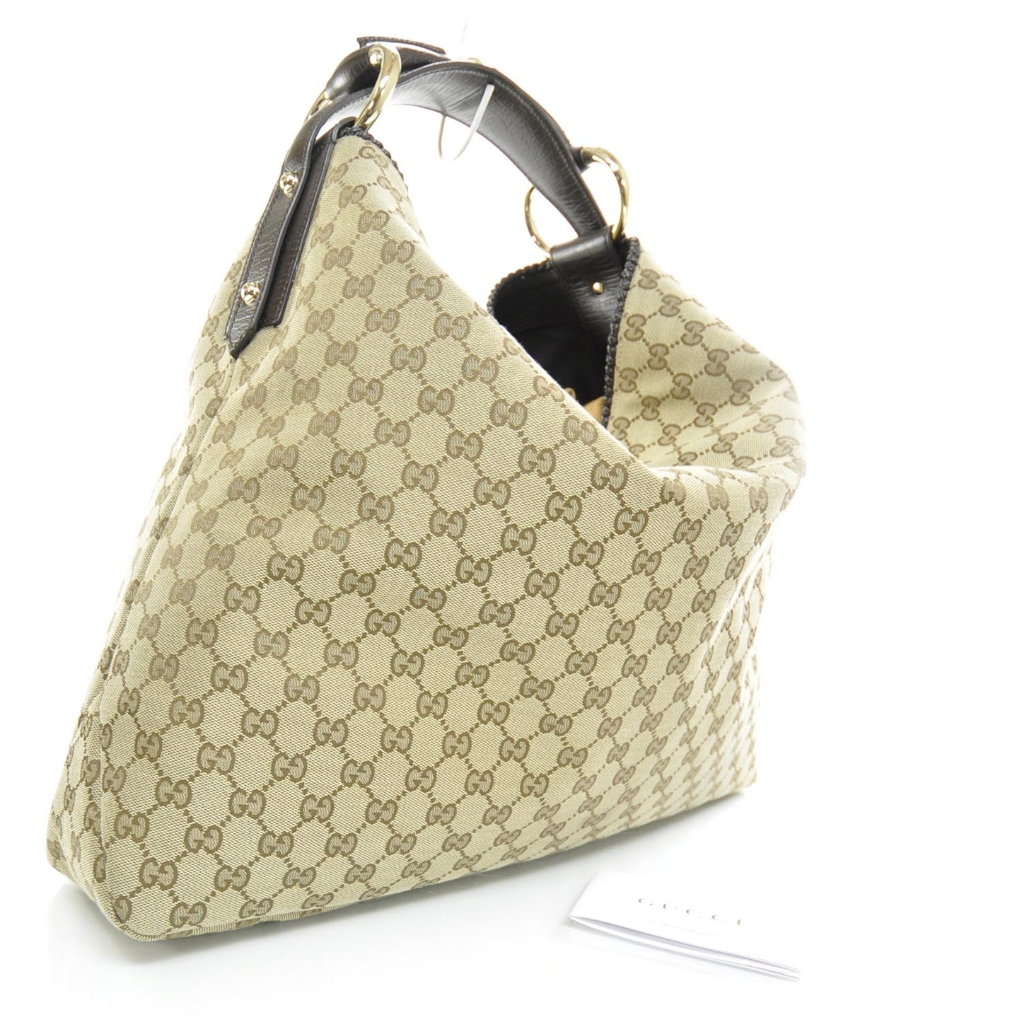 Monogram Large Horsebit Chain Hobo