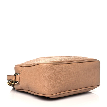 Gucci Pebbled Calfskin Small Soho Disco Bag Camelia 4 of 13