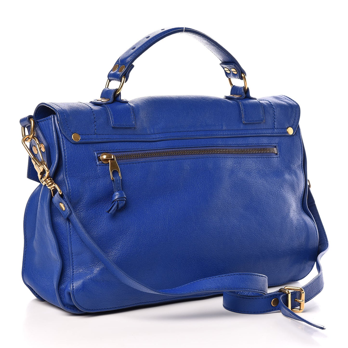 Lambskin Medium PS1 Satchel Royal Blue