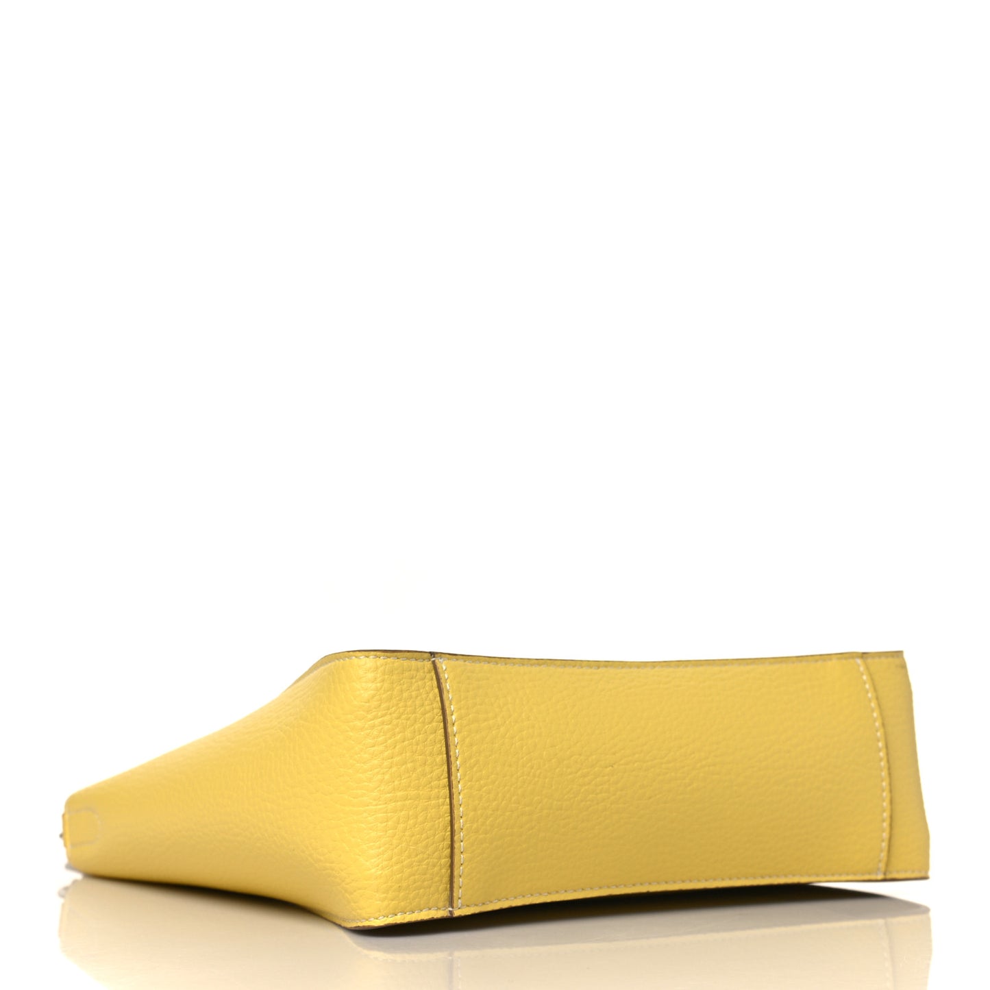 Eco Alter Nappa Perforated Logo Mini Crossbody Banana