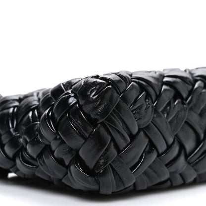 Bottega Veneta Calfskin Intrecciato Kalimero Cha-Cha Clutch Black 8 of 9