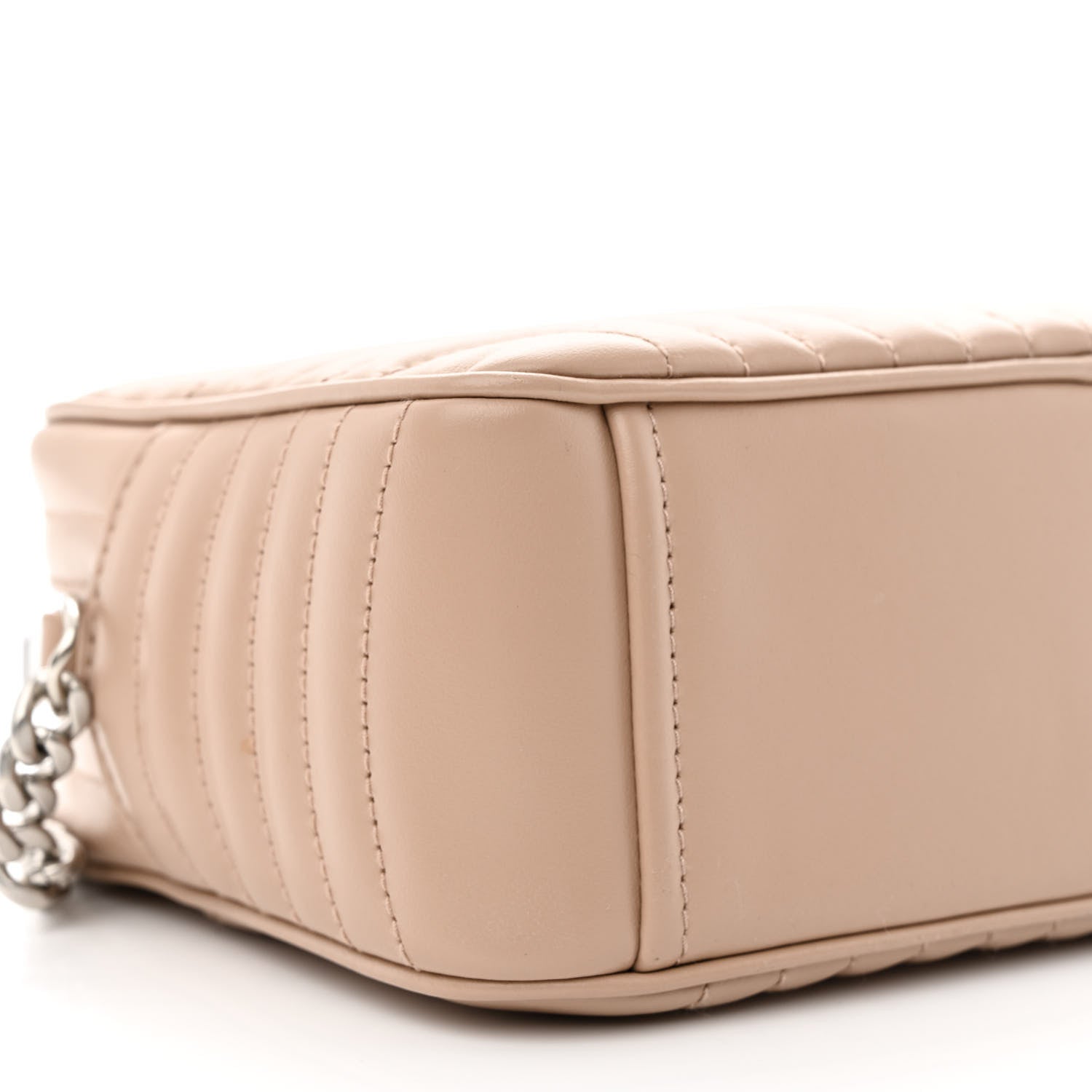 Prada Soft Calfskin Diagramme Camera Bag Cipria 10 of 12