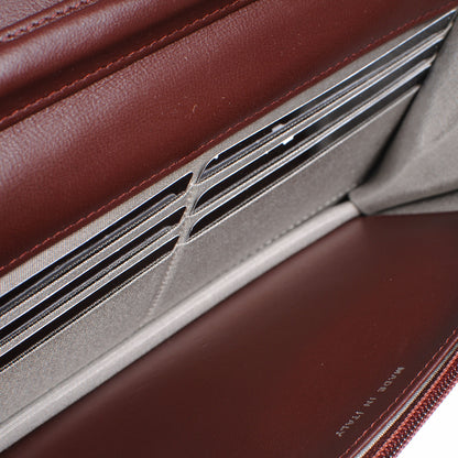 Chanel Lambskin Quilted Boy Wallet On Chain WOC Burgundy 6 of 8