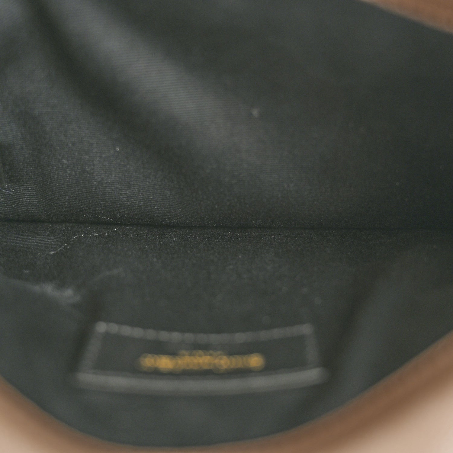 Saint Laurent Grain De Poudre Uptown Pouch Dark Beige 5 of 8