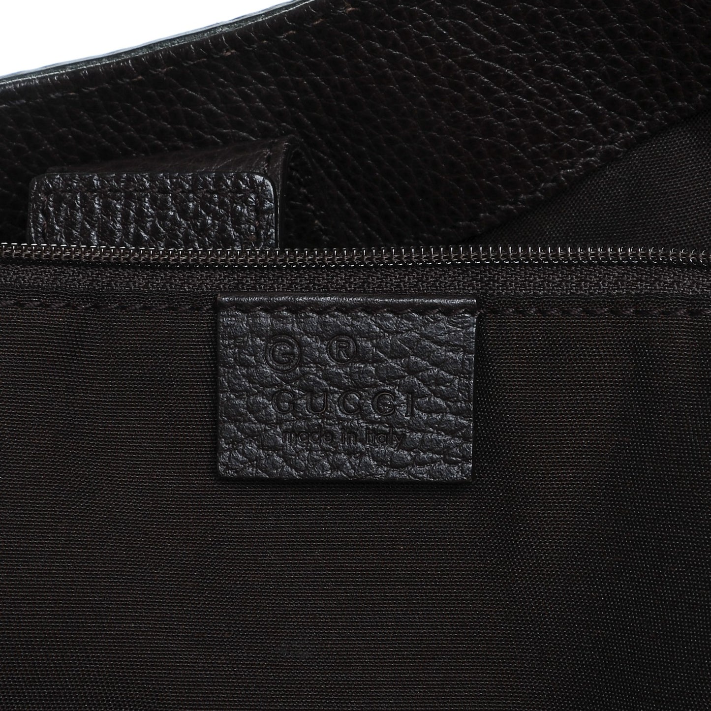 Monogram Dollar Calfskin Large Sukey Tote Beige Ebony Testa di Moro