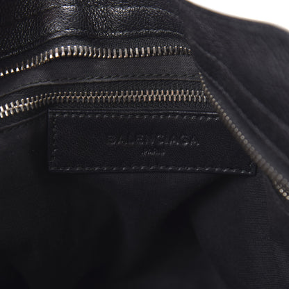 Balenciaga Chevre Silver Metallic Edge Hardware City Black 8 of 10