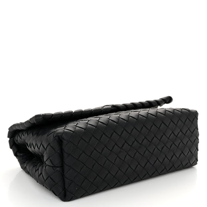 Bottega Veneta Nappa Intrecciato Baby Olimpia Shoulder Bag Black 4 of 11