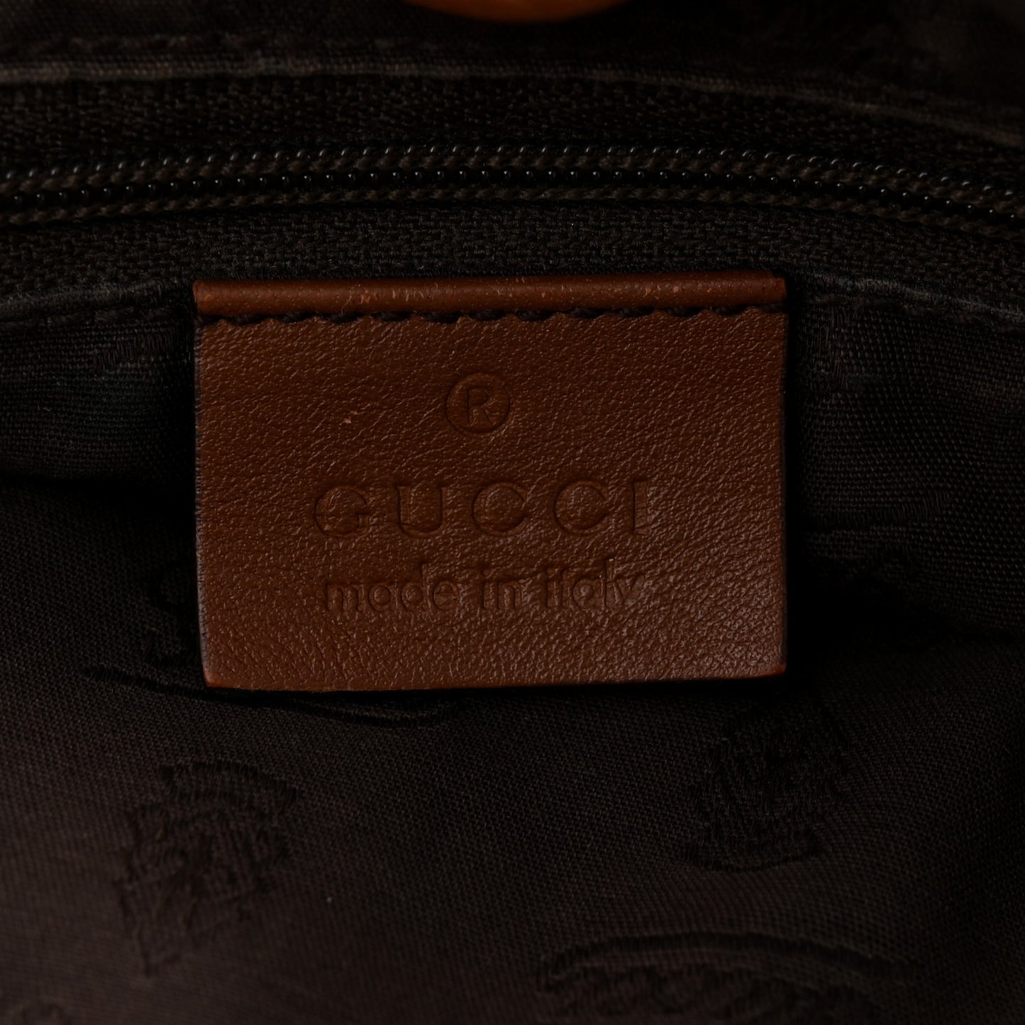 Guccissima Signature Large Sukey Tote Brown