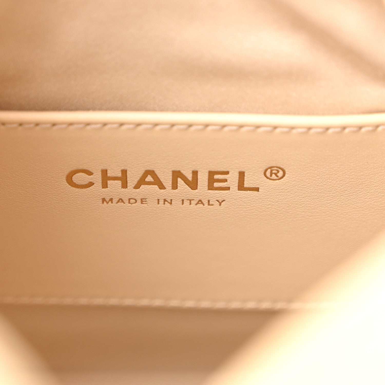 Chanel Caviar Quilted Small Chanel 25 Handbag Beige 6 of 10
