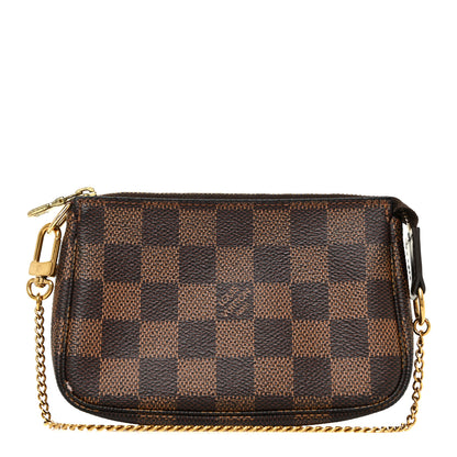 Louis Vuitton Damier Ebene Mini Pochette Accessories 1 of 14