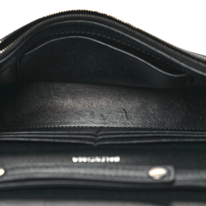 Balenciaga Calfskin Strass Monochrome Hourglass Chain Bag Black 5 of 11