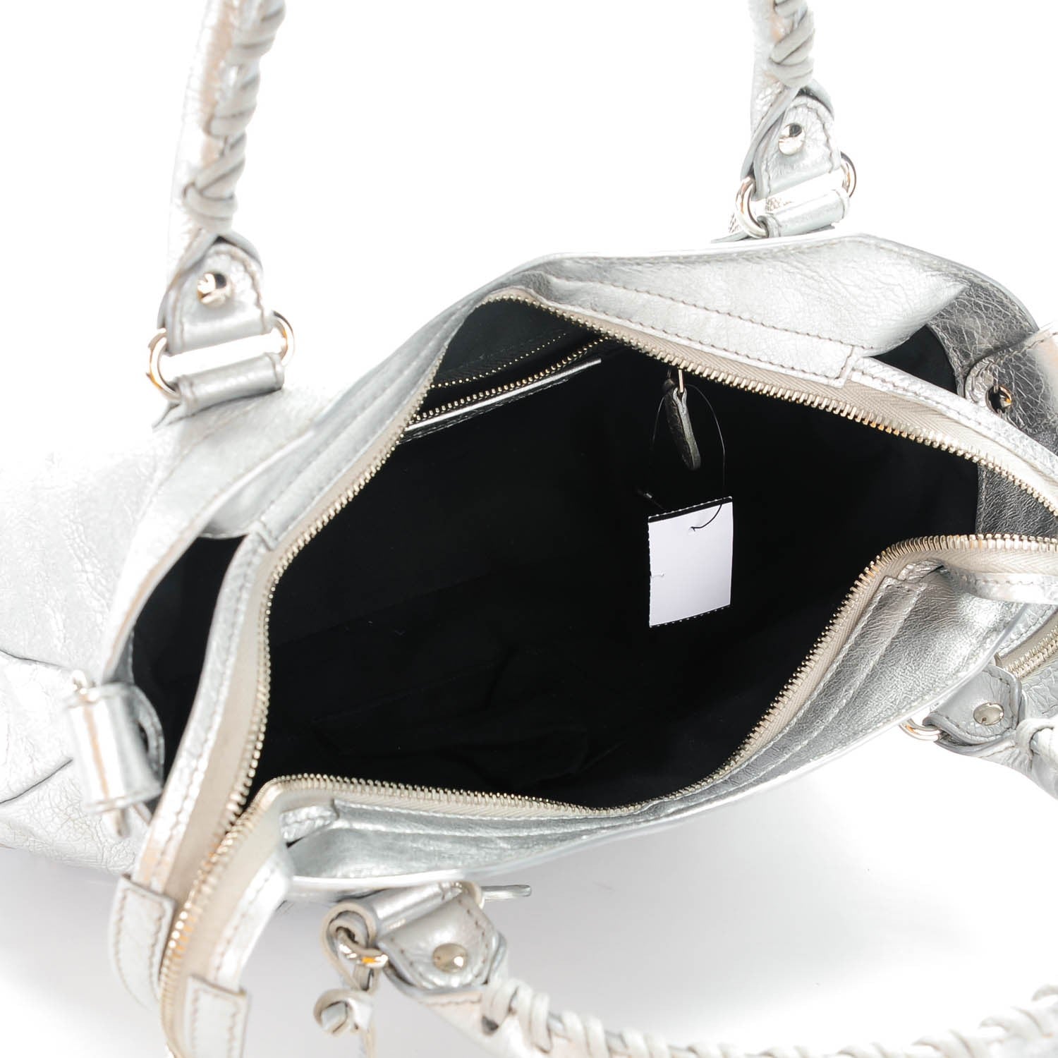 Balenciaga Agneau Giant 12 Silver Hardware Town Gris Aluminum 5 of 7