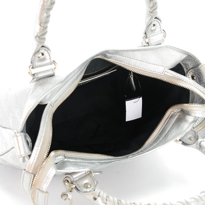 Balenciaga Agneau Giant 12 Silver Hardware Town Gris Aluminum 5 of 7