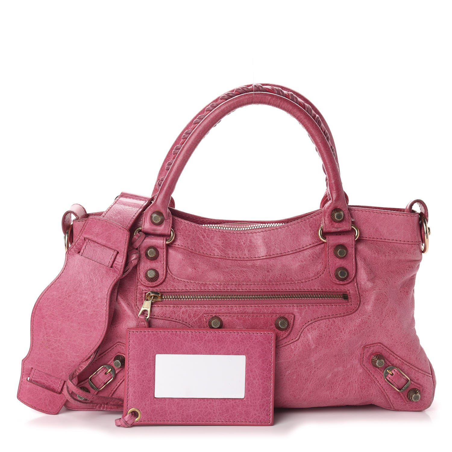 Balenciaga Agneau Giant 12 Silver Hardware First S City Sorbet 1 of 10