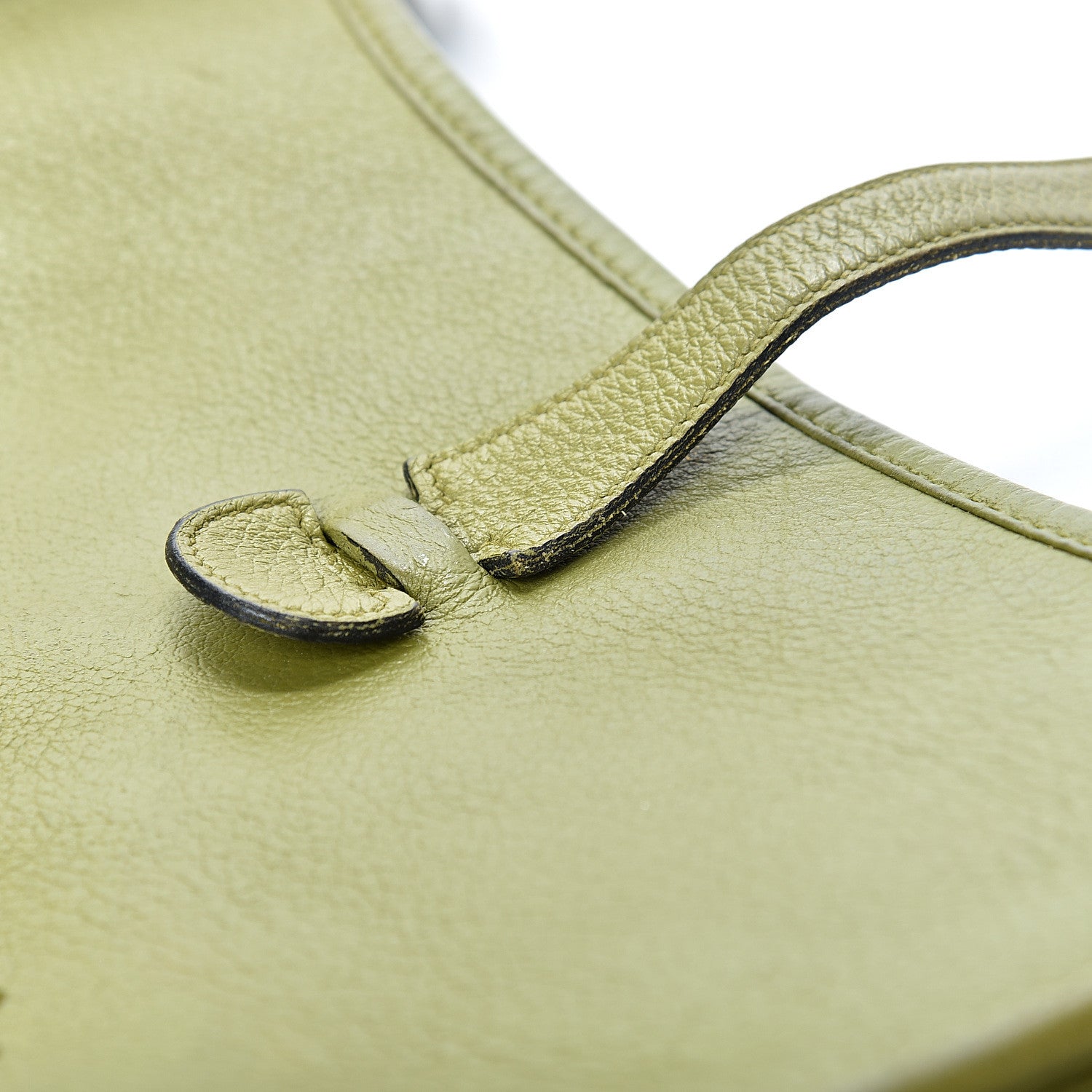 Hermes Taurillon Clemence Evelyne III PM Vert Anis 11 of 18