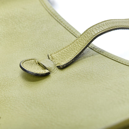 Hermes Taurillon Clemence Evelyne III PM Vert Anis 11 of 18