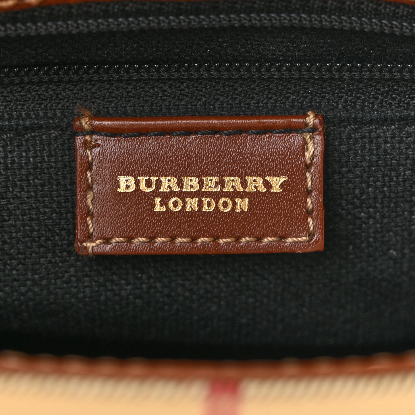 Haymarket Check Shoulder Bag Brown