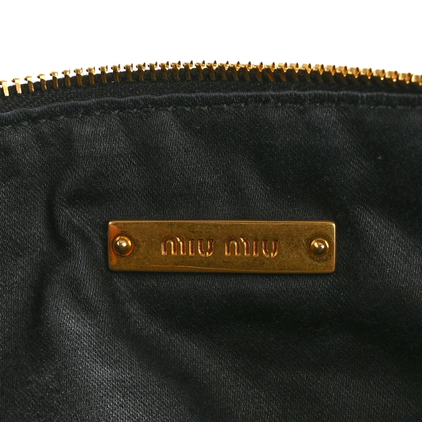 Nappa Matelasse Wristlet Black