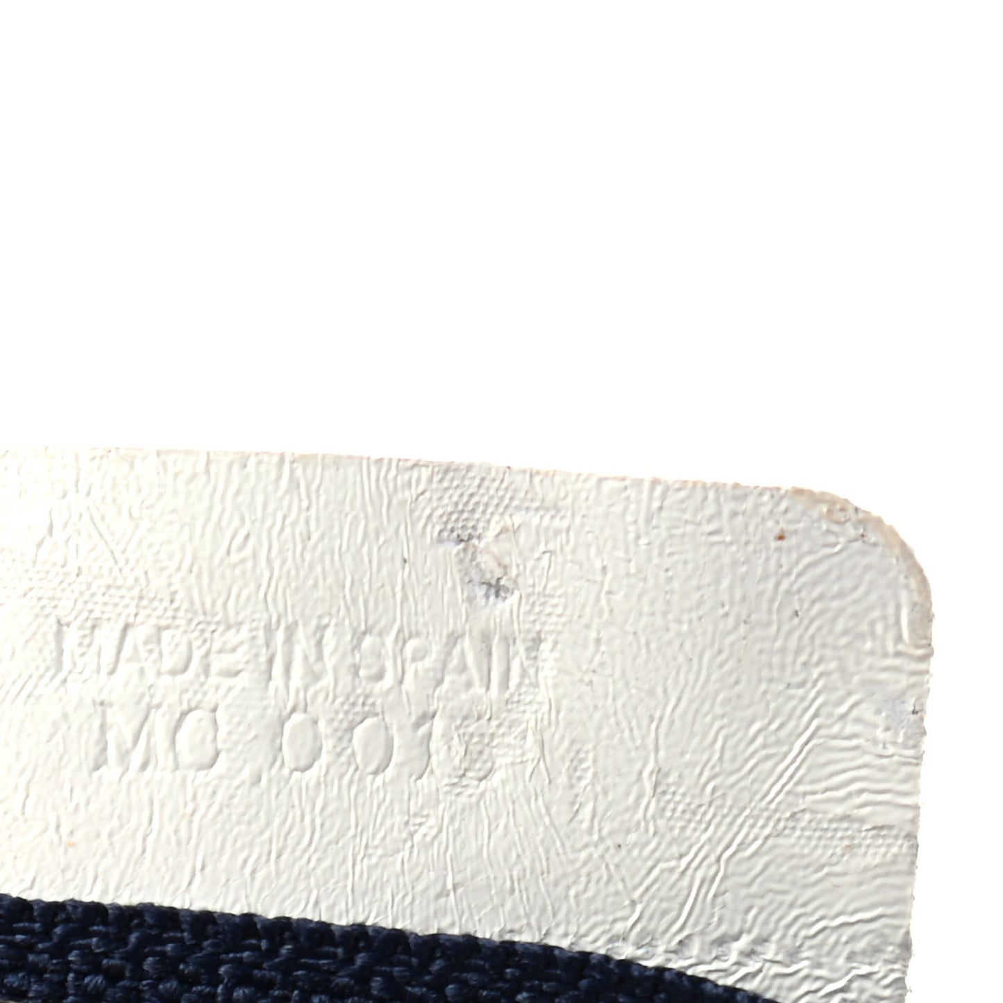 Monogram Tote Blue