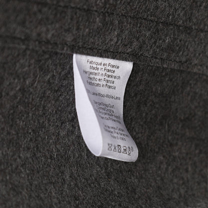 Hermes Felt Sac De Pansage Groom Bag Acier 7 of 13