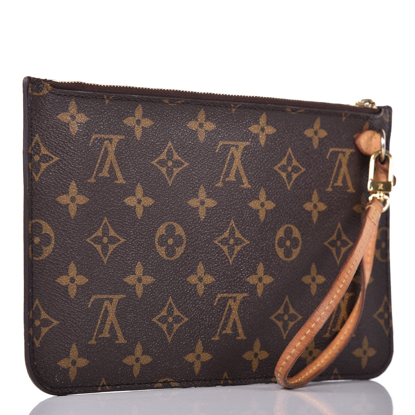 Monogram Neverfull MM GM Pochette Fuchsia