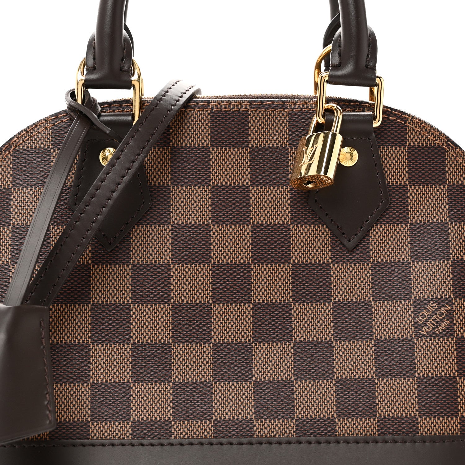 Louis Vuitton Damier Ebene Alma BB 7 of 9
