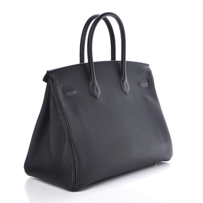 Hermes Togo Birkin 35 Black 3 of 38