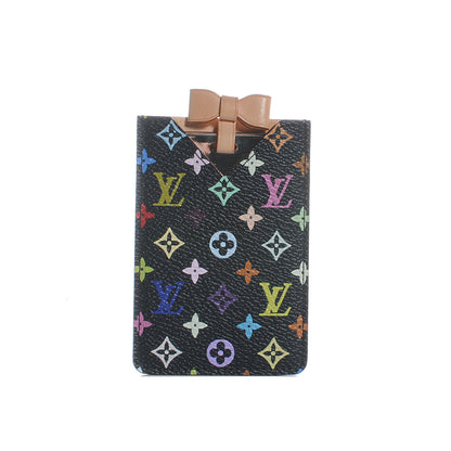 Louis Vuitton Monogram Multicolor Mirror and Case Pouch Black 1 of 8