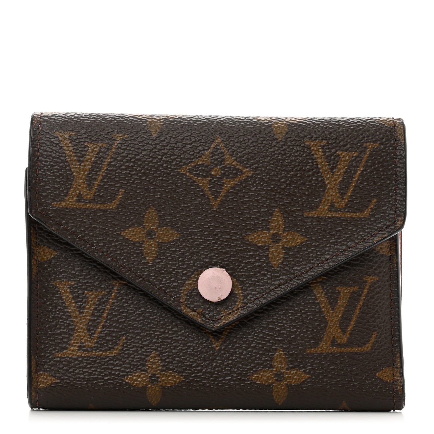 Monogram Victorine Wallet Rose Ballerine