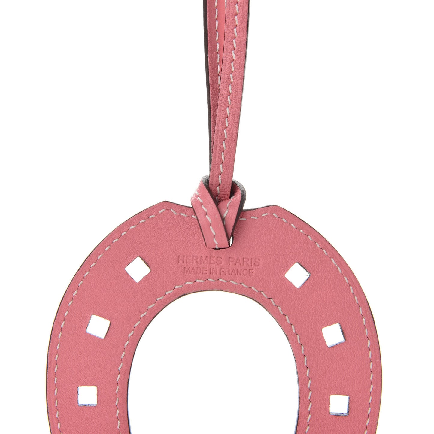 Swift Paddock Horseshoe Bag Charm Rose Ete