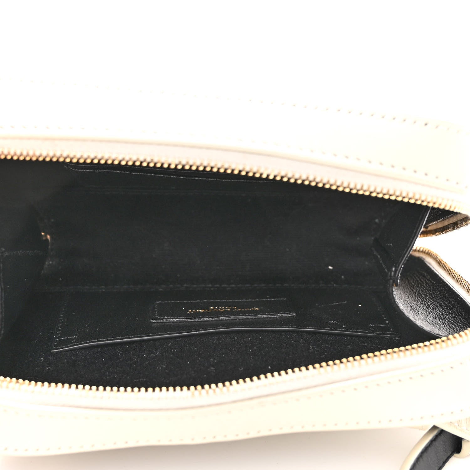 Saint Laurent Lambskin Matelasse Vicky Monogram Belt Bag Crema Soft 5 of 9