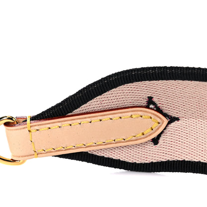 Louis Vuitton Jacquard Speedy Bandouliere 20 Shoulder Strap Black 4 of 6