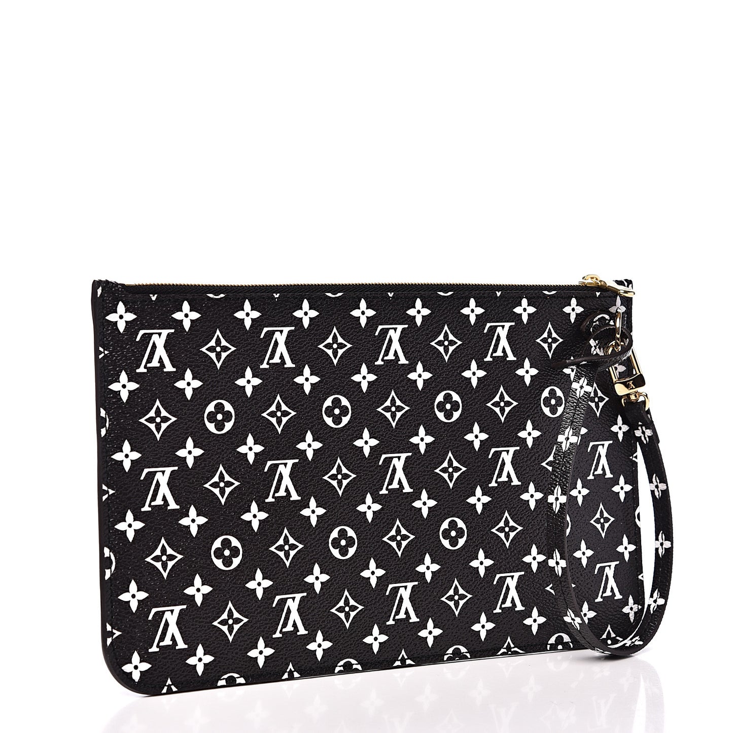 Monogram Giant Jungle Neverfull MM GM Pochette Black