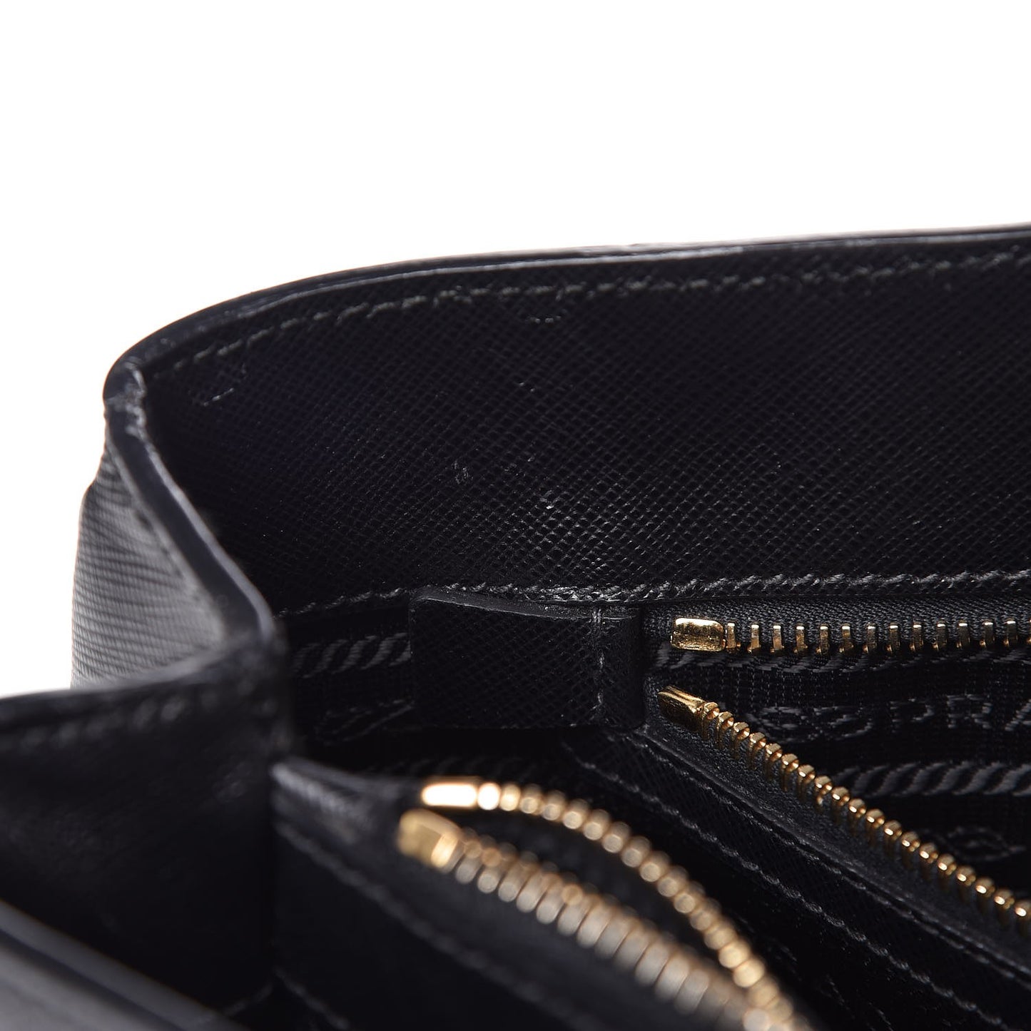 Saffiano Lux Medium Tote Nero Black