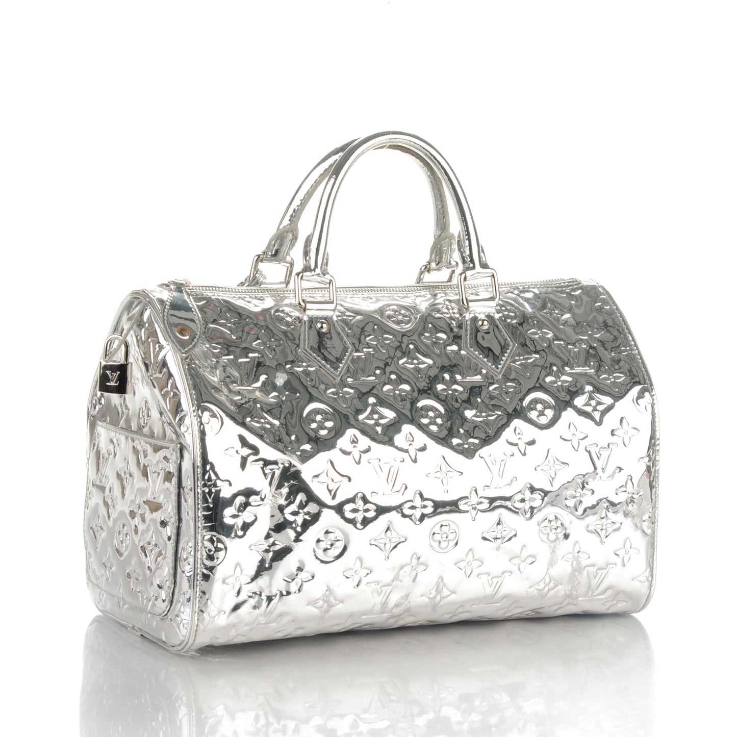 Monogram Miroir Speedy 30 Silver