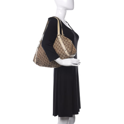 Gucci Monogram Medium Abbey Shoulder Bag Off White 3 of 21