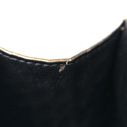 Balenciaga Metallic Calfskin Crocodile Embossed Hourglass Top Handle Bag XS Gold 12 of 14