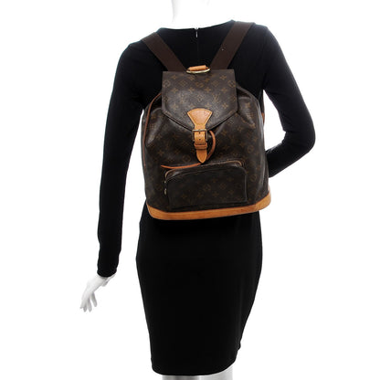 Louis Vuitton Monogram Montsouris GM Backpack 2 of 13