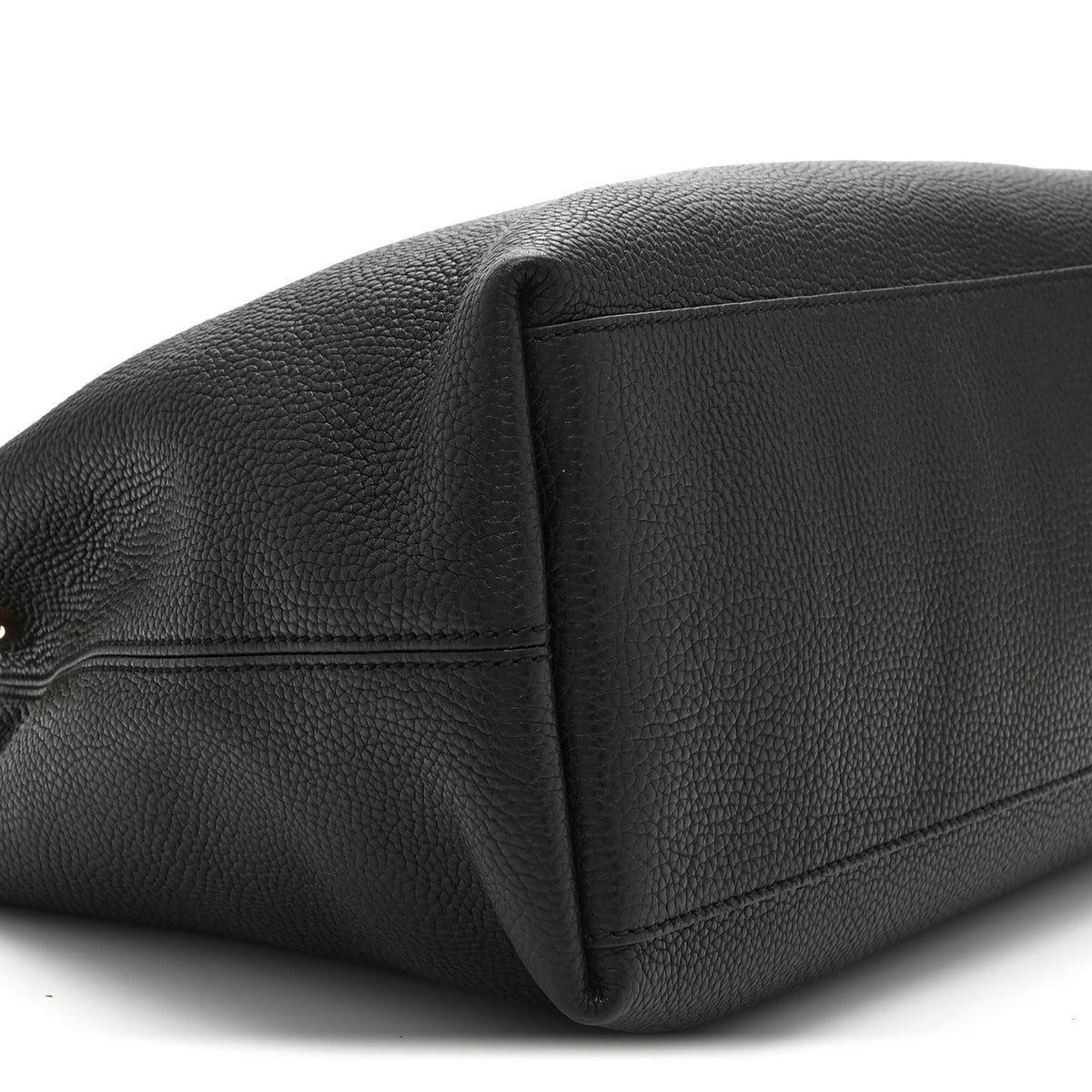 Gucci Pebbled Calfskin Medium Soho Chain Shoulder Bag Black 10 of 11