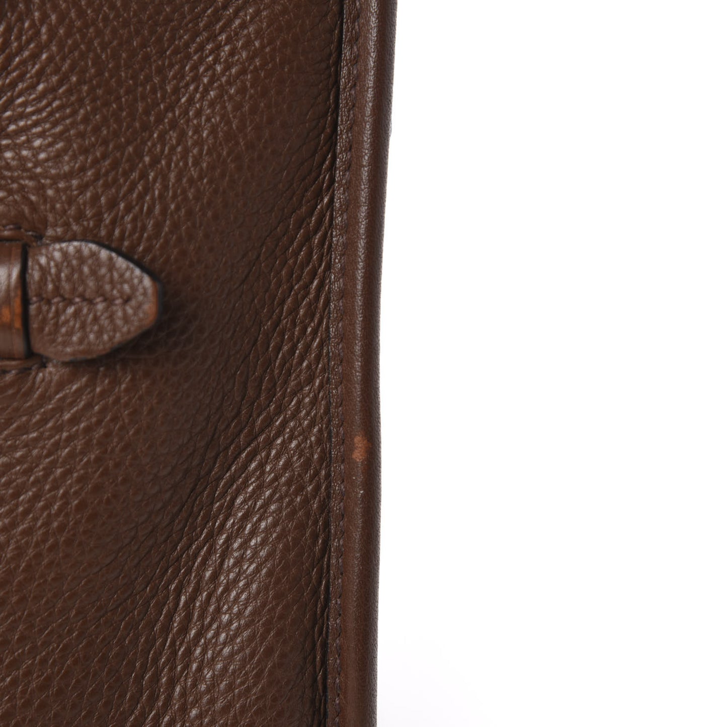 Vitello Daino Shopping Satchel Palissandro
