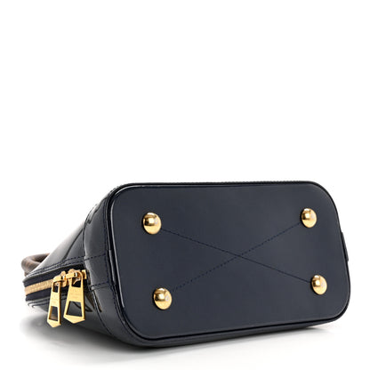 Louis Vuitton Patent Monogram Alma BB Marine 4 of 9