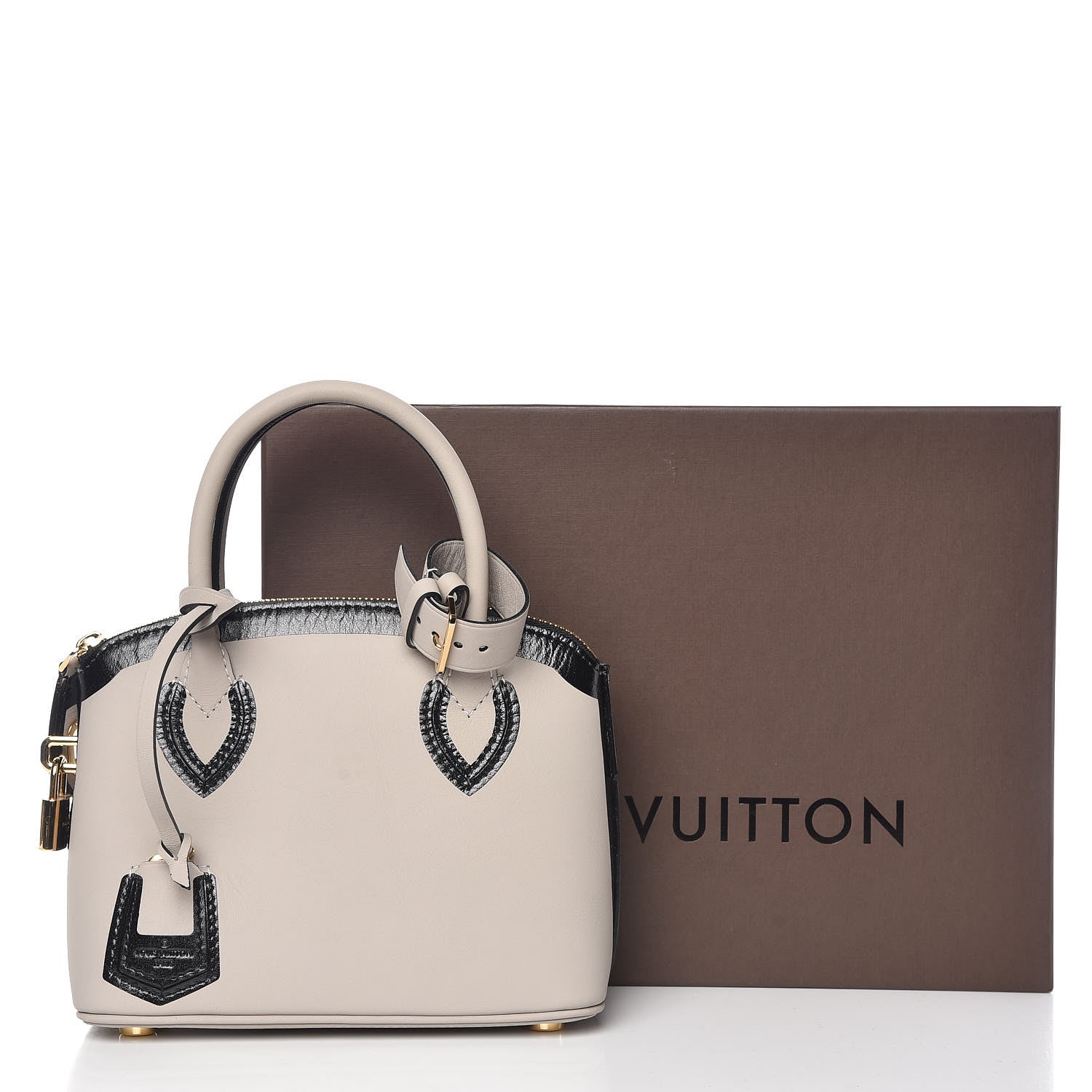 Louis Vuitton Cuir Obsession Lockit BB Gris 10 of 10