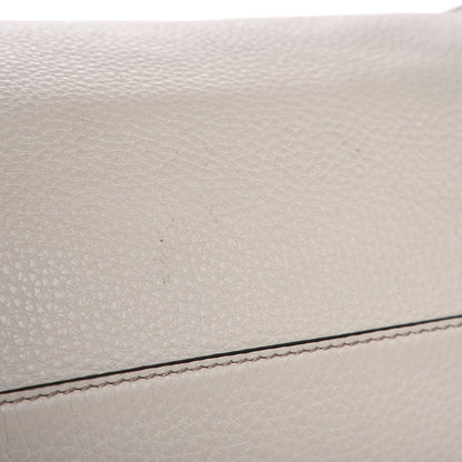 Gucci Pebbled Calfskin Medium Soho Boston Off White 17 of 21