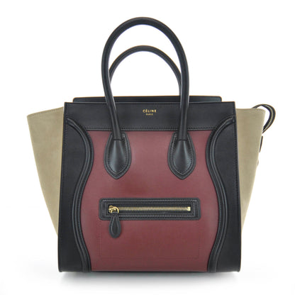 Celine Smooth Calfskin and Suede Mini Tri-Color Luggage 1 of 7