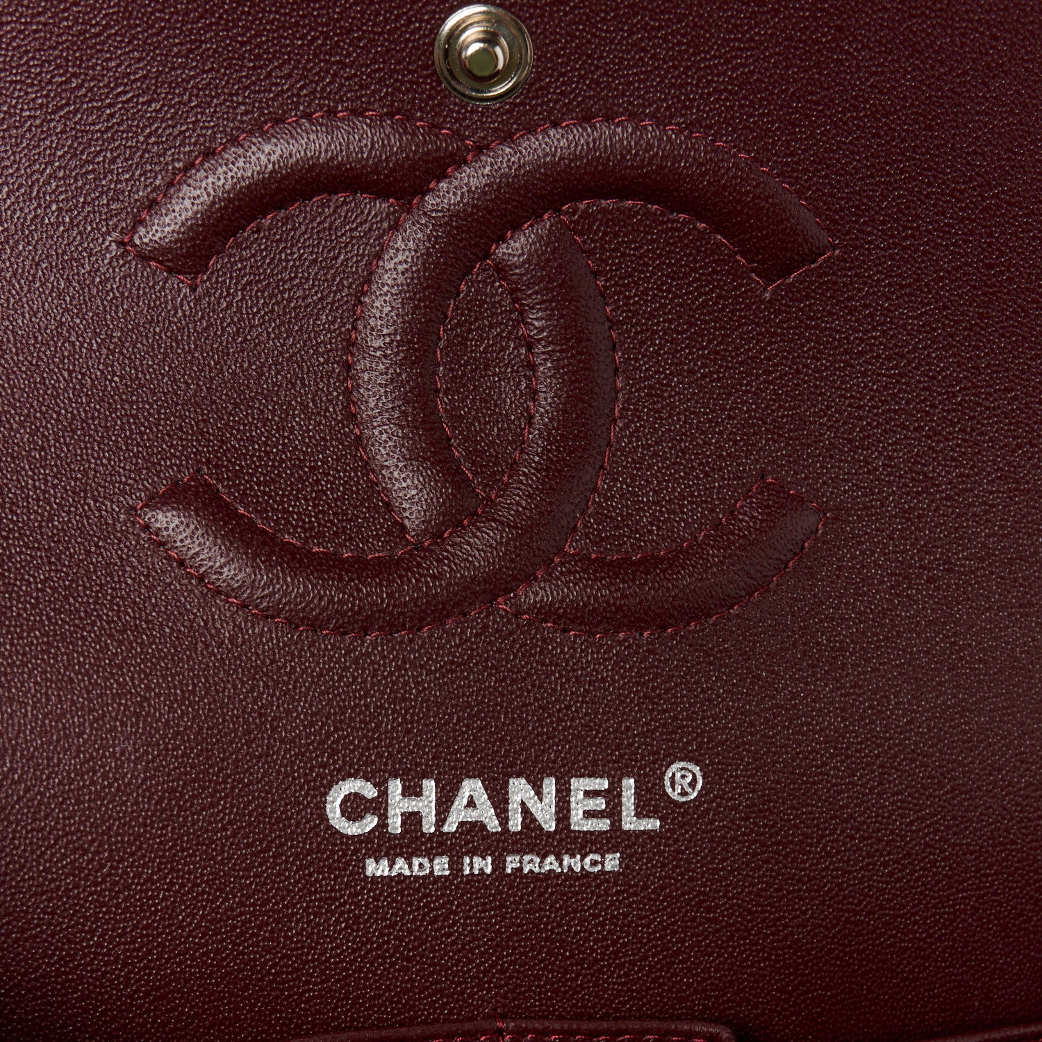 Chanel Lambskin Quilted Medium Double Flap Black 6 of 11