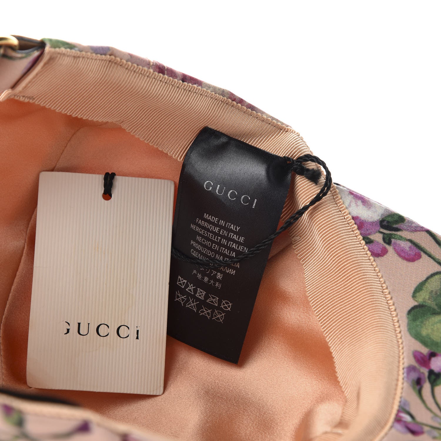 Gucci Silk Blooms Baseball Hat Pink 9 of 9