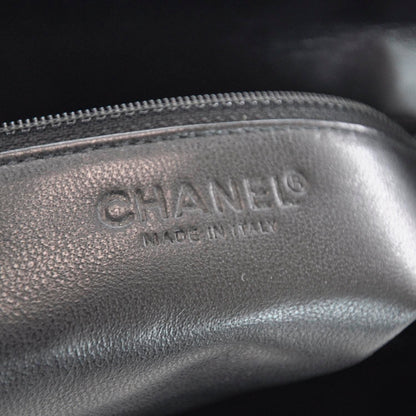 Chanel Patent Chocolate Bar Quilted Tote Black 8 of 10