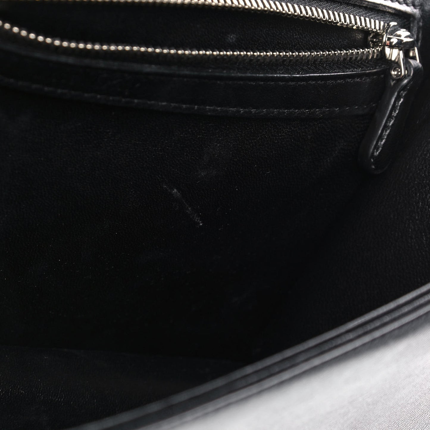 Lambskin Sequin Medium Diorama Flap Bag Black