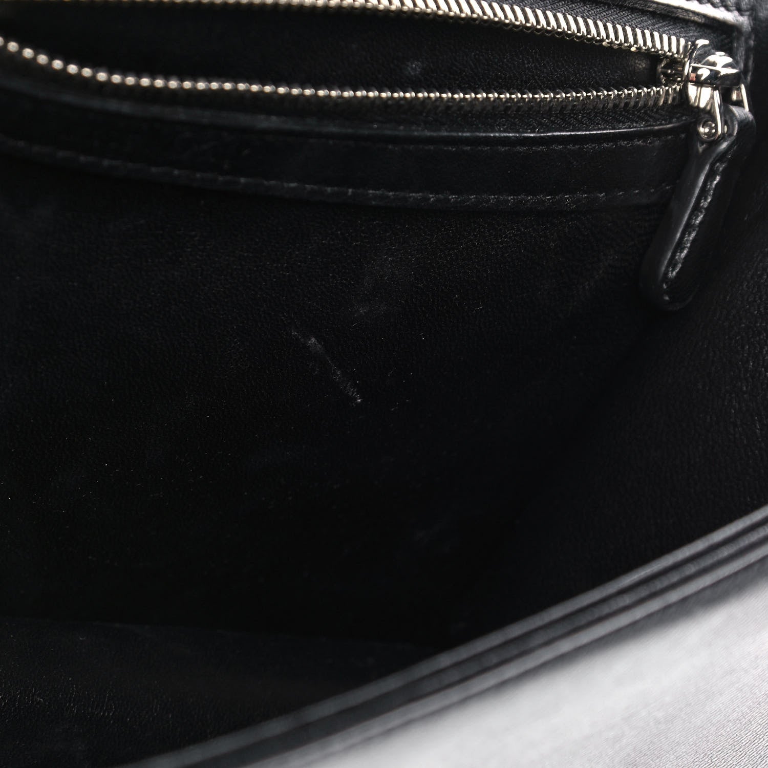 Christian Dior Lambskin Sequin Medium Diorama Flap Bag Black 12 of 12